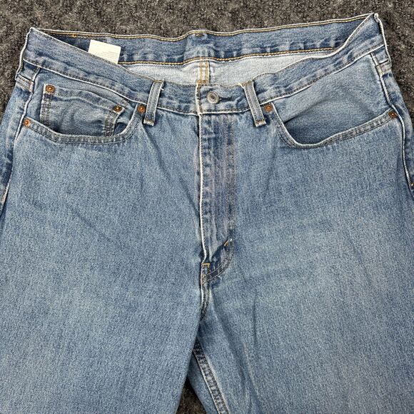 Levi’s 550 Jeans Men’s 36x30 Relaxed Fit Baggy Light Red Tab - Picture 2 of 10